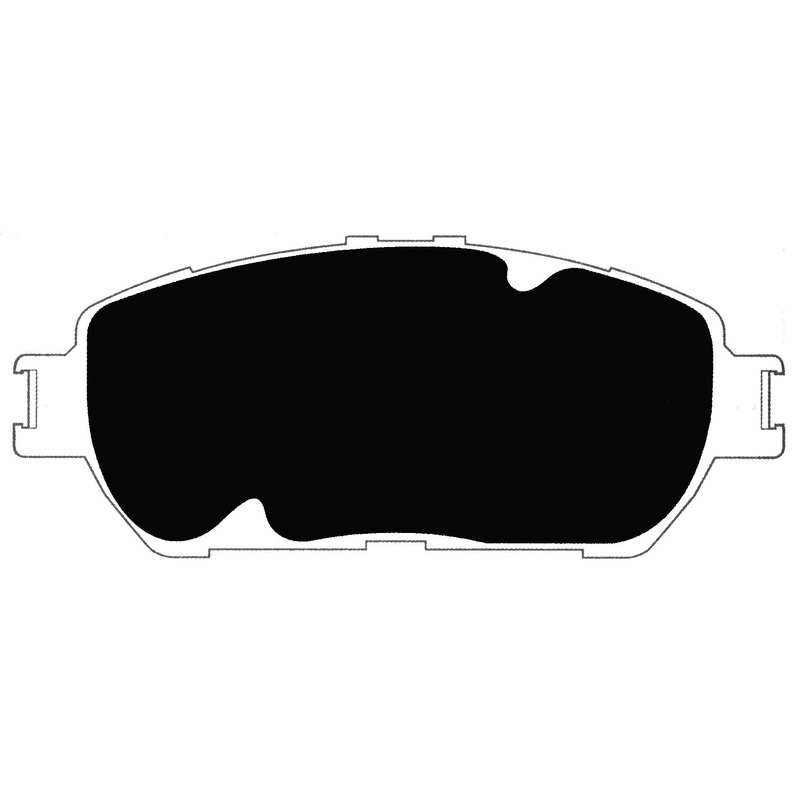 Porterfield Brake Pads for 2015 TOYOTA TACOMA 2WD 5 Lug