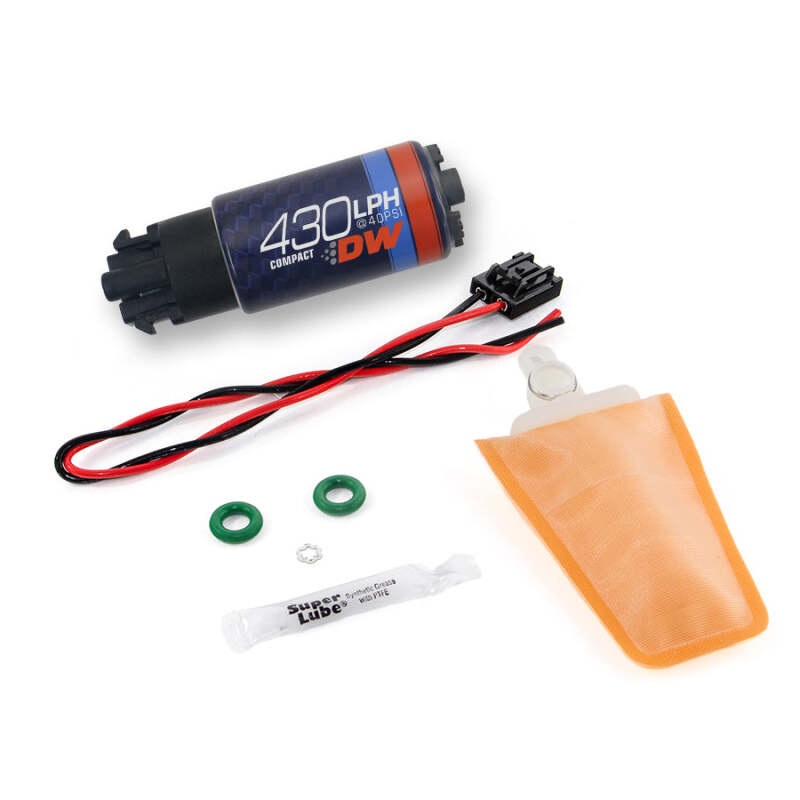 DeatschWerks 05-10 Scion TC DW430C 430lph Compact Fuel Pump with Clips