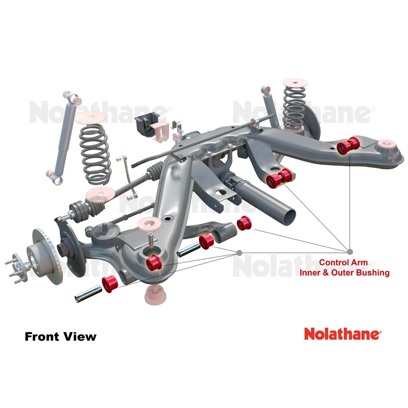 Nolathane Rear Control Arm – Inner Bushing Kit | 2004 Pontiac GTO (REV053.0032)