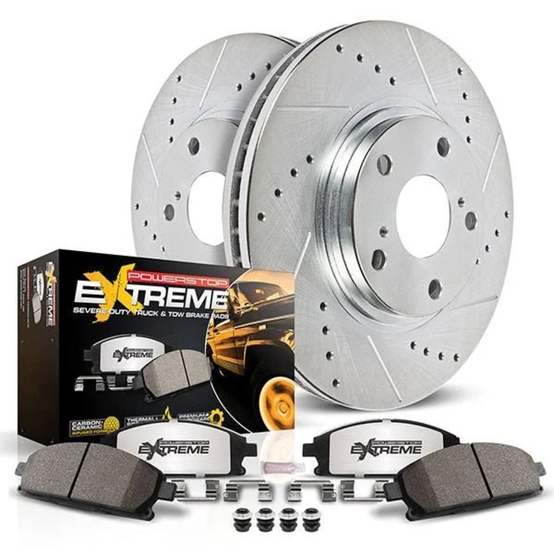 Power Stop 21-2024 Ford Bronco Rear Z36 Truck & Tow Brake Kit
