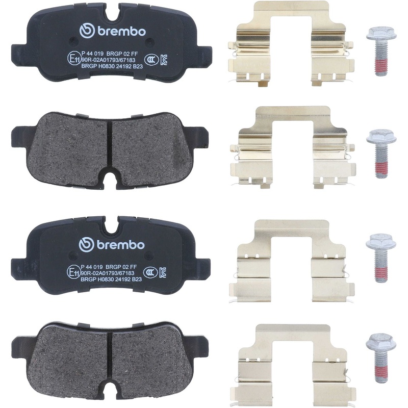 PRIME Low-Met Rear Disc Brake Pad Set – P44019