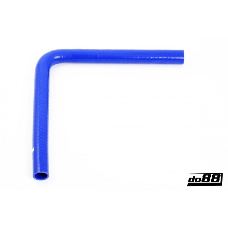 Silicone Hose Blue 90 degree long leg 1,25” (32mm)