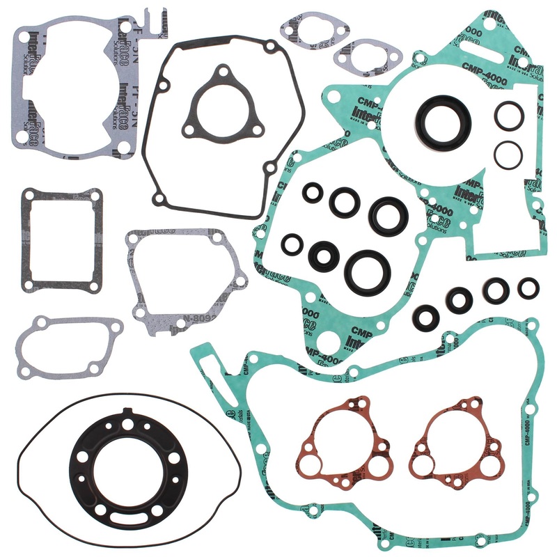 Vertex 811236 Gaskets 98-99 Honda CR125R Complete Gasket Kit w/ Oil Seals