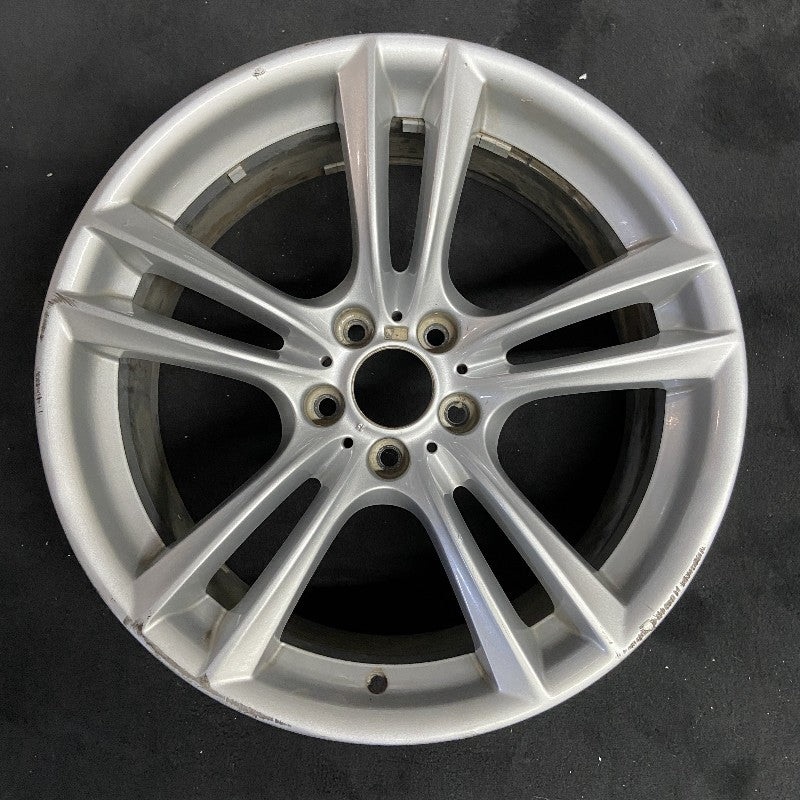 20″ BMW 535i GT 10-17 20×8.5 alloy frt 10 spoke 5 double spoke peaked spoke edge Original OEM Wheel Rim