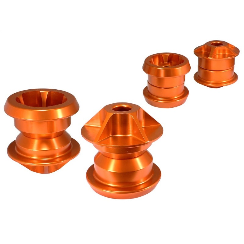 aFe Control PFADT Series Subframe Mount Set; Chevrolet Camaro 10-14 – Orange
