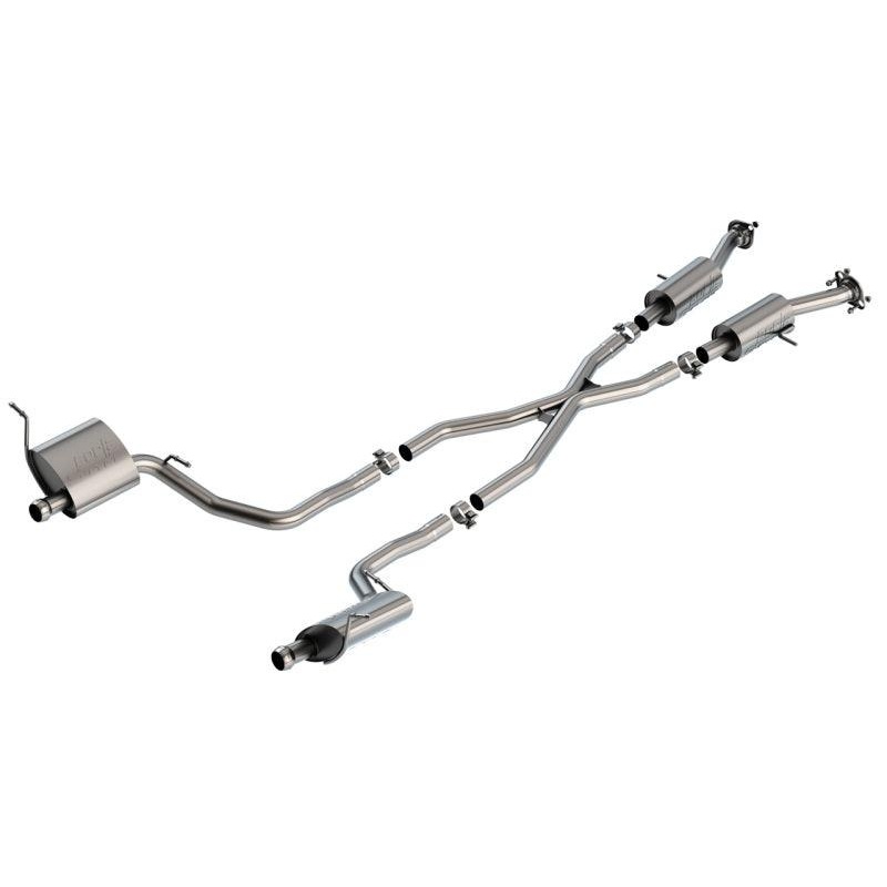 Borla 14-21 Jeep Grand Cherokee High Altitude/Summit 3.6L V6 2/4WD 2.25in S-Type Cat-back