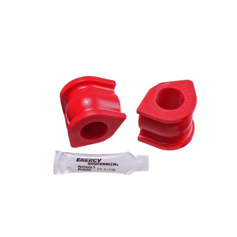 Energy Suspension 06-11 Honda Civic (Excl Si) 25.4mm Front Sway Bar Bushings – Red