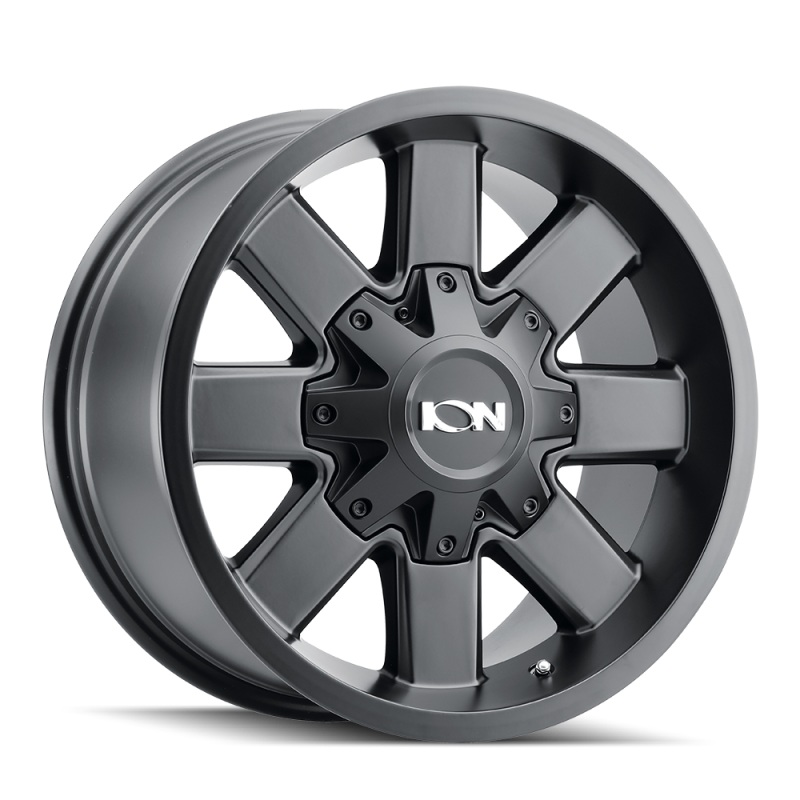 ION Type 141 17×9 / 5×114.3 BP / 18mm Offset / 87mm Hub Satin Black Wheel