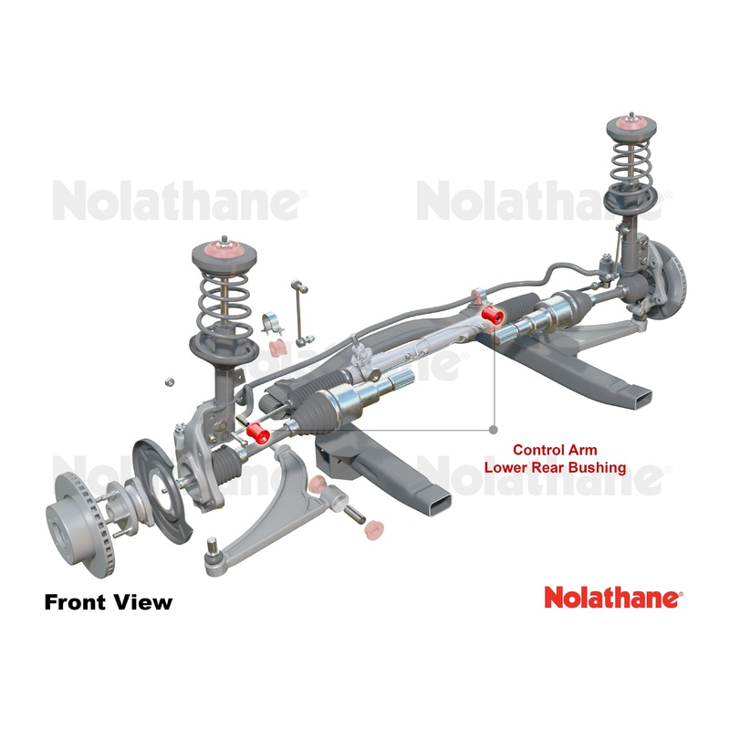 Nolathane Front Control Arm – Lower Inner Rear Bushing Kit | 2001-2006 BMW M3 (REV030.0010)