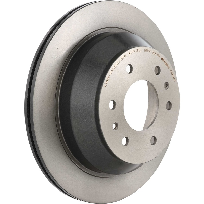 PRIME UV Coated Rear Disc Brake Rotor – 09.9104.11