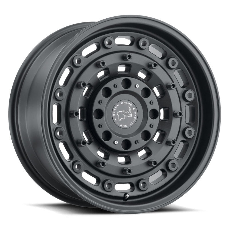 17×9.5 Black Rhino Arsenal Textured Matte Black Wheel