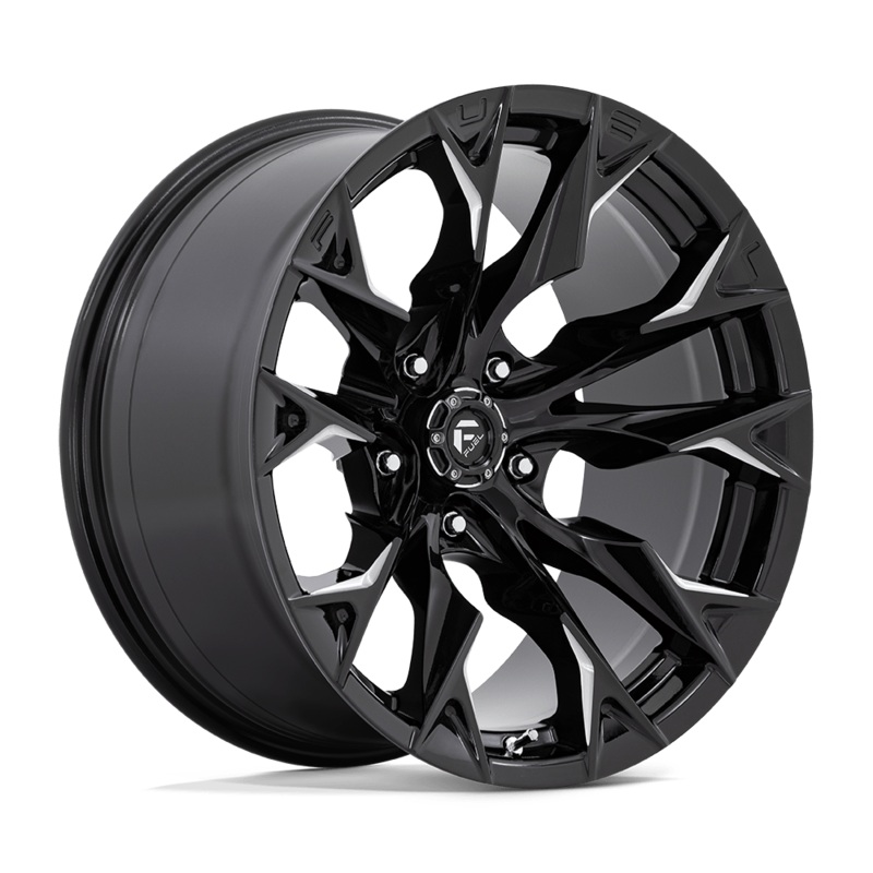 Fuel Wheels D803 Flame 20″ 5×127 Gloss Black Milled