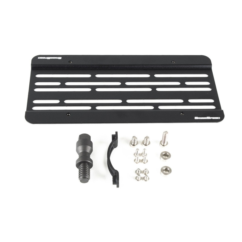 GrimmSpeed License Plate Relocation Kit | 2016-2018 Ford Focus RS (094070)