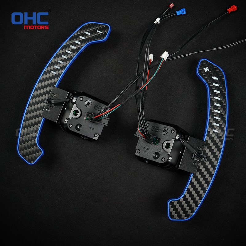 LED Magnetic Paddle Shifters For Audi B9 Q2 Q3 Q4 Q5 Q7 Q8 A1 A2 A3 A4 A5 A8 S1 S2 S3 S4 S5 SQ5 SQ7 SQ8 RS1 RS2 RS3 RS4 RS5 RSQ5