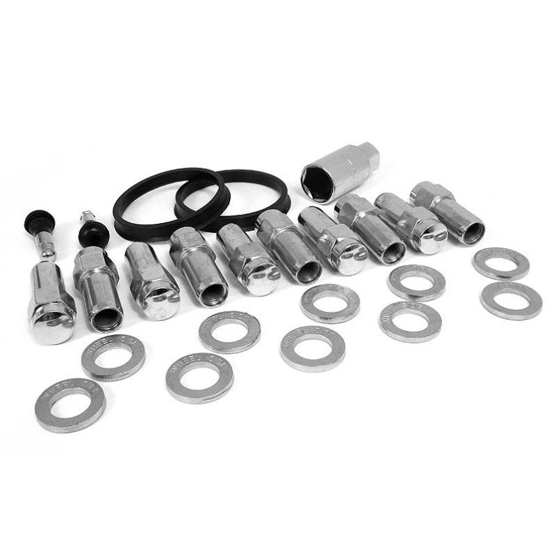Race Star 14mm x 1.5 1.38in. Shank W/ 7/8in. Head Closed End Lug Kit – 10 PK