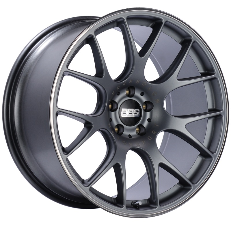 BBS CH-R 20×10.5 5×114.3 ET24 CB66 Satin Titanium Polished Rim Protector Wheel