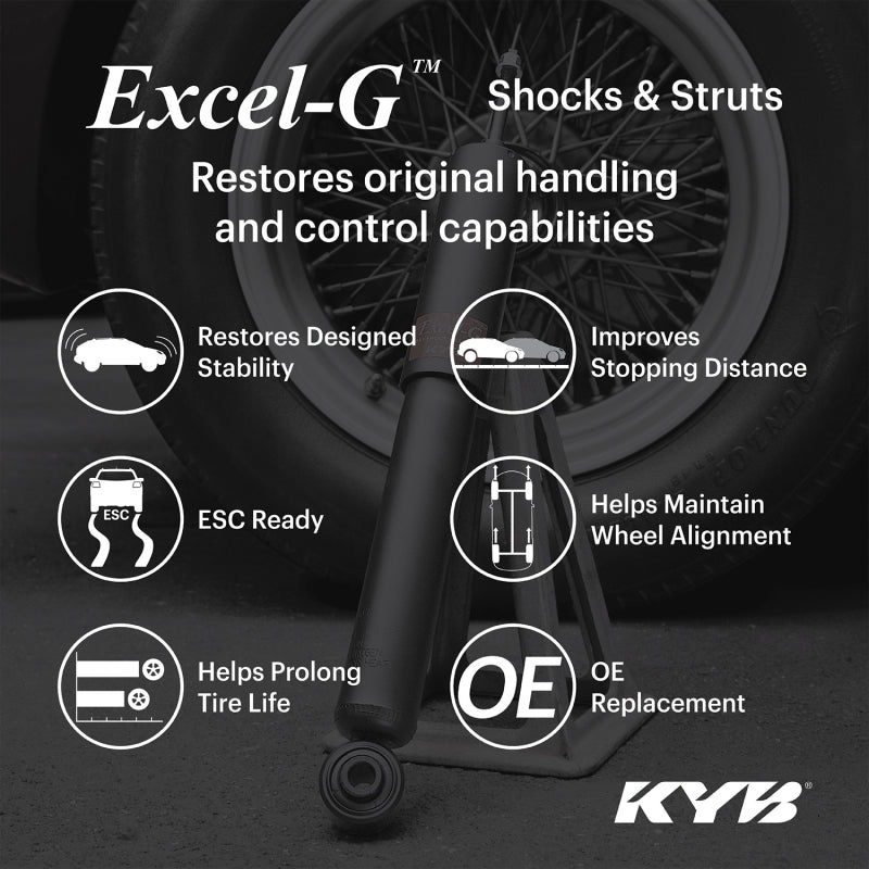 KYB Shocks & Struts Excel-G Rear AMC Ambassador 1958-74 AMC Classic 1961-66 AMC Eagle 1980-88 AMC Ma