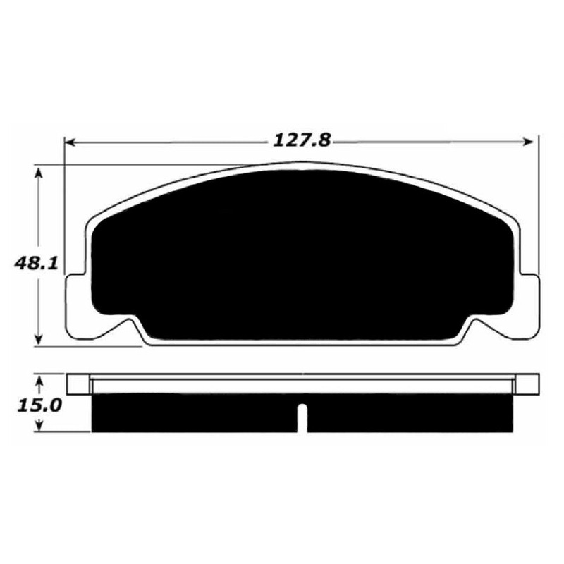 Porterfield Brake Pads for 1985 HONDA ACCORD Sedan