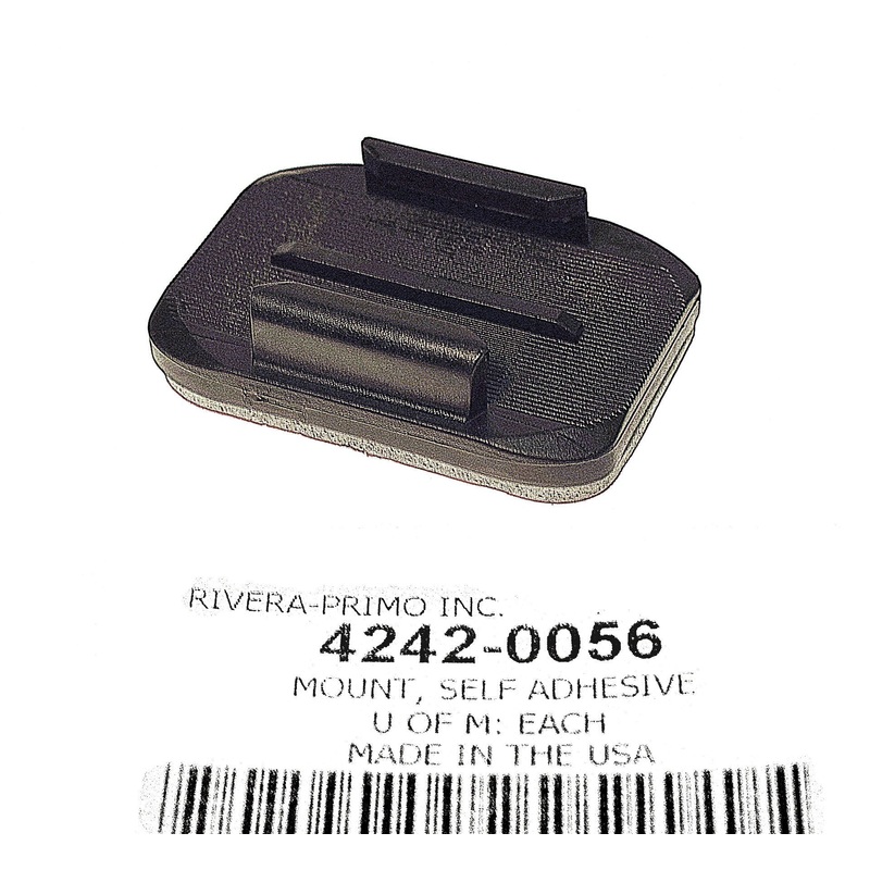 Self Adhesive Small Curved Helmet Mount