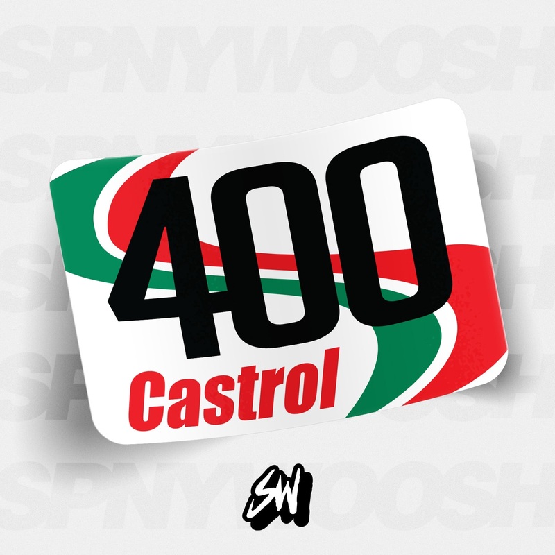 Vintage Racing Numbers  Castrol