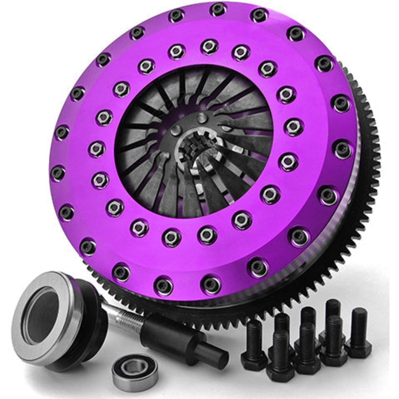 XClutch Twin Solid Ceramic Clutch Kit with Flywheel | 2001-2006 BMW M3 and 2001-2003 BMW Z3 (XKBM23550-2E)