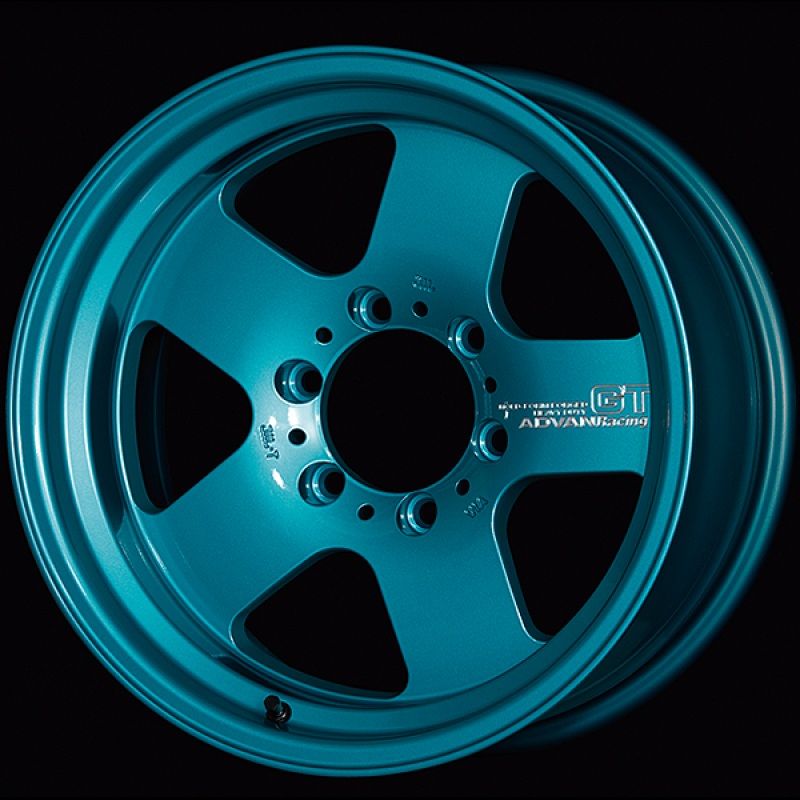 Advan GT Heavy 17X8.5 -10 6×139.7 Racing Turquoise Wheel