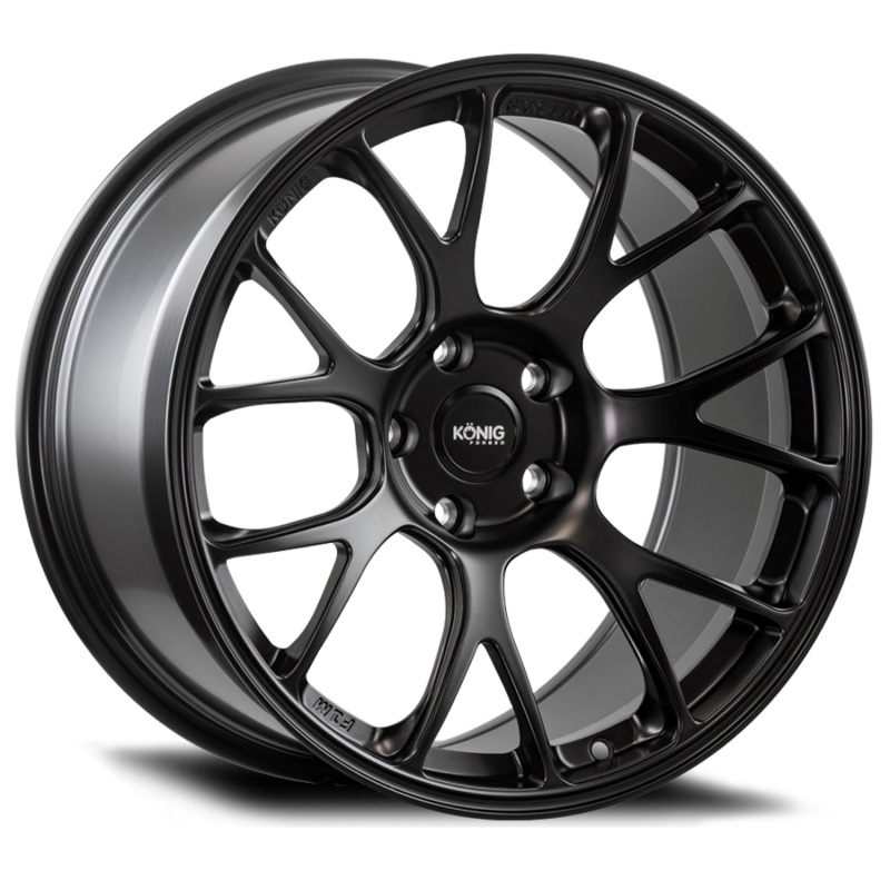 KONIG F1M Wheel – 19×9.0 +50 | 5×130 | Satin Black