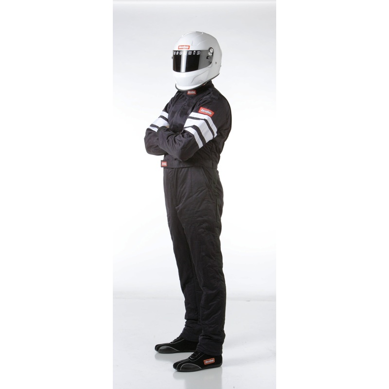 RaceQuip Black SFI-5 Suit – XL