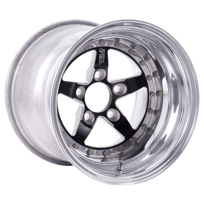 Weld Weldstar 15×10 / 5×4.75 BP / 7.5in. BS Black Wheel – Non-Beadlock