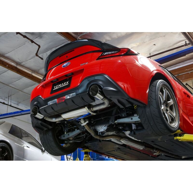 Remark 22+ Subaru BRZ/Toyota GR86 Axle-Back Exhaust – Stainless Single Wall Tips