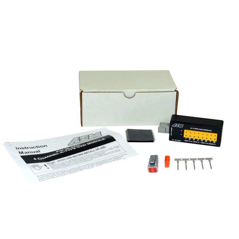AEM 8 Channel K-Type Thermocouple EGT CAN Module