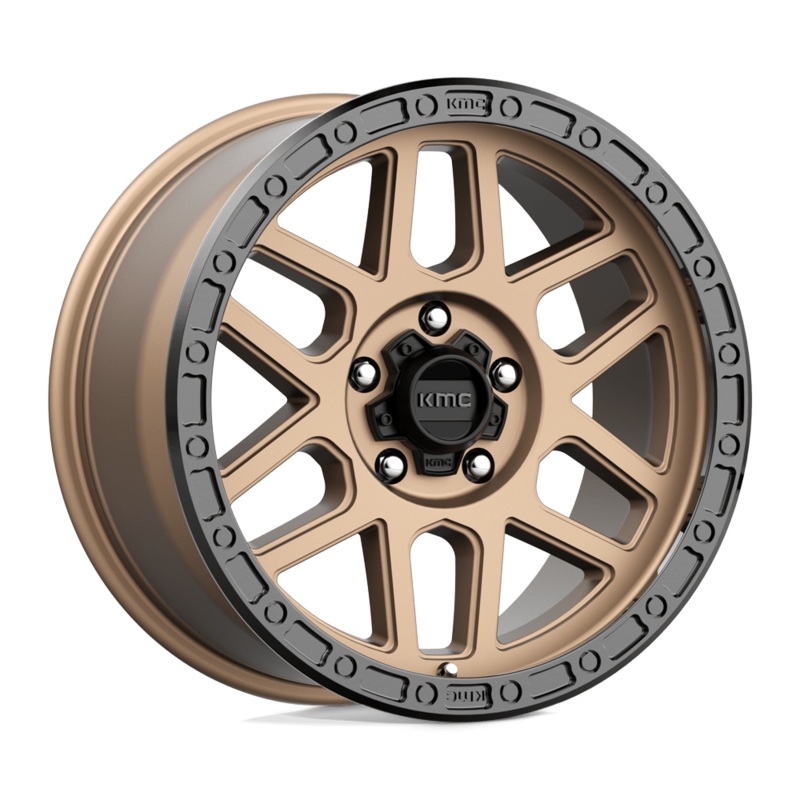 KMC Wheels KM544 Mesa 18″ 5×150 Matte Bronze With Black Lip