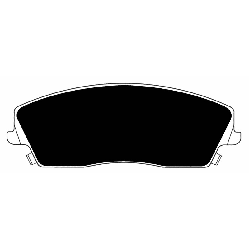 Porterfield Brake Pads for 2010 DODGE CHALLENGER SE
