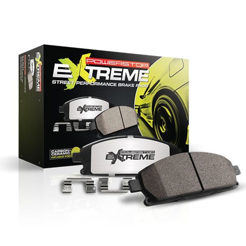 Power Stop Rear Z26 Extreme Street Brake Pads w/Hardware | 2003-2005 Infiniti G35 (Z26-961)