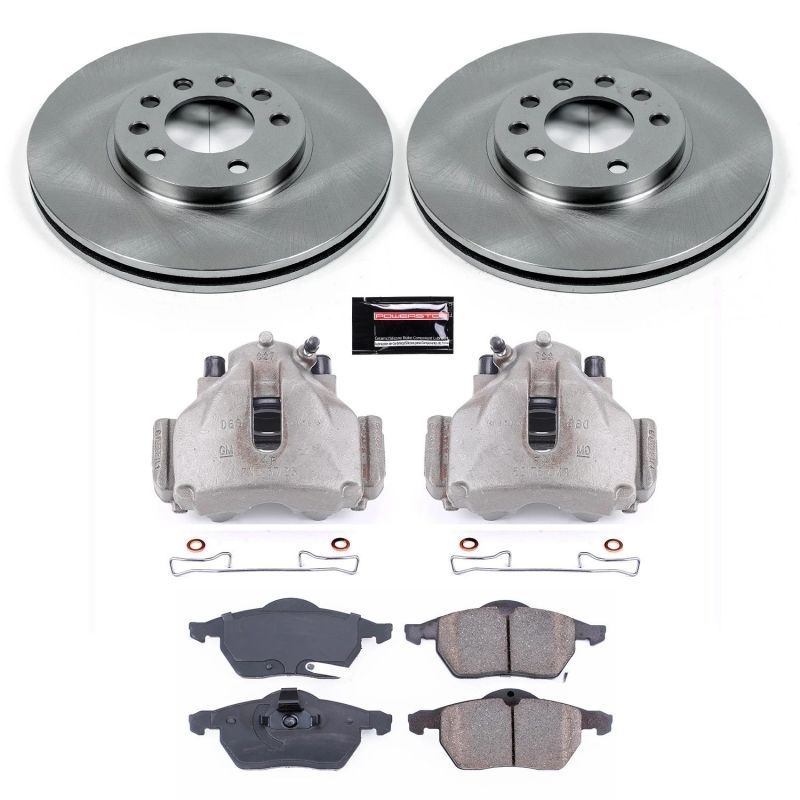 PowerStop Power Stop 99-03 Saab 9-3 Autospecialty Kit w/ Calipers – Front