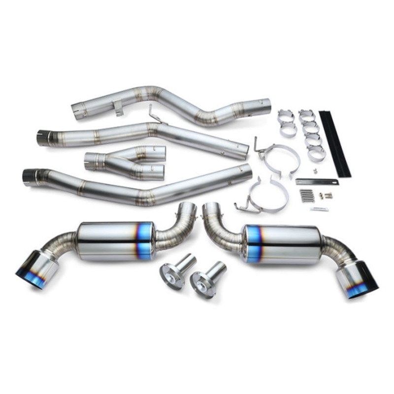 Tomei Type-D Full Titanium Expreme Ti Exhaust – 20+ Toyota GR Supra (A90) 3.0 B58