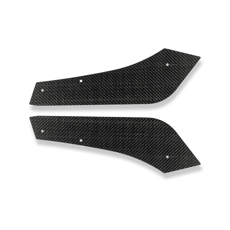 Verus Engineering Carbon Polyweave Rear Spat Kit | 2020-2026 Toyota Supra (A0268A)
