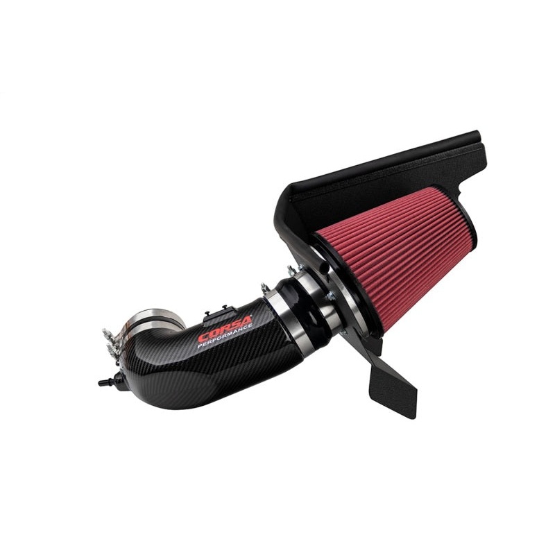 Corsa 2017-23 Chevrolet Camaro ZL1 Carbon Fiber Air Intake w/ DryTech 3D No Oil Filtration