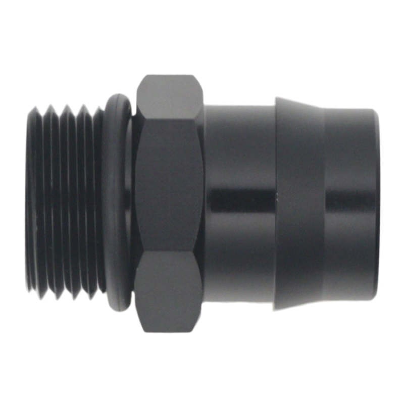 DeatschWerks 8AN ORB to Can-Am Maverick X3 OE Quick Connect Adapter – Anodized Matte Black