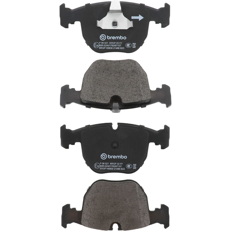 PRIME Low-Met Front Disc Brake Pad Set – P06021