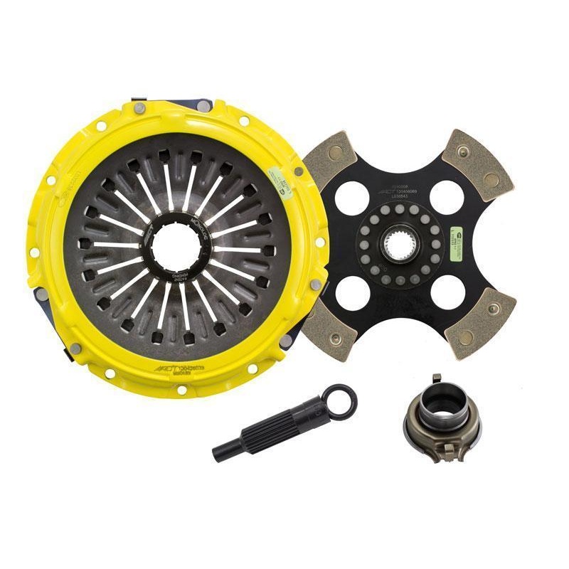 ACT Xtreme 4 Puck Solid Disc Clutch Kit | 2003-2006 Mitsubishi Evo 8/9 (ME2-XTR4)