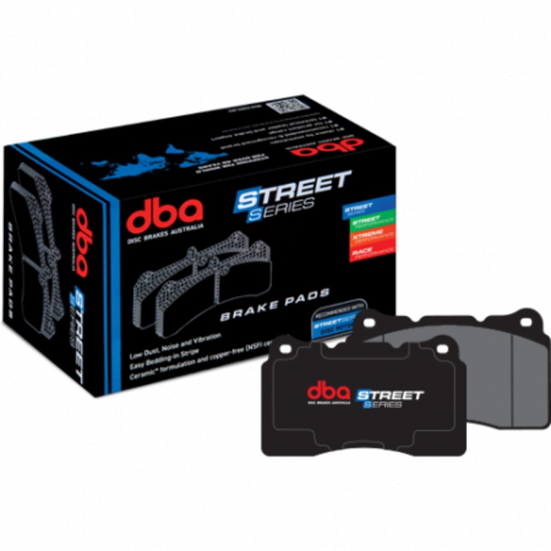 DBA [22-25 WRX MT, 13-24 BRZ/FRS/86] Rear Street Series Brake Pads | DB1789SS