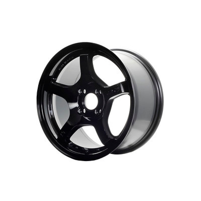 Gram Lights 57CR 18×9.5 +38 5×114.3 Gloss Black Wheel