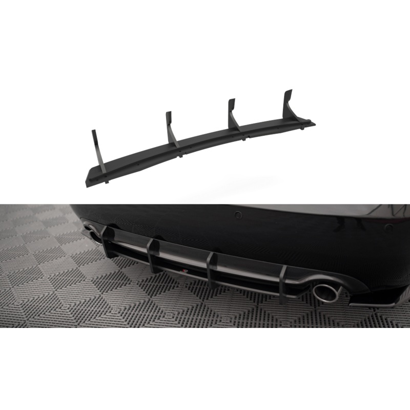 Maxton Design Street Pro Rear Diffuser Audi A4 S-Line B7