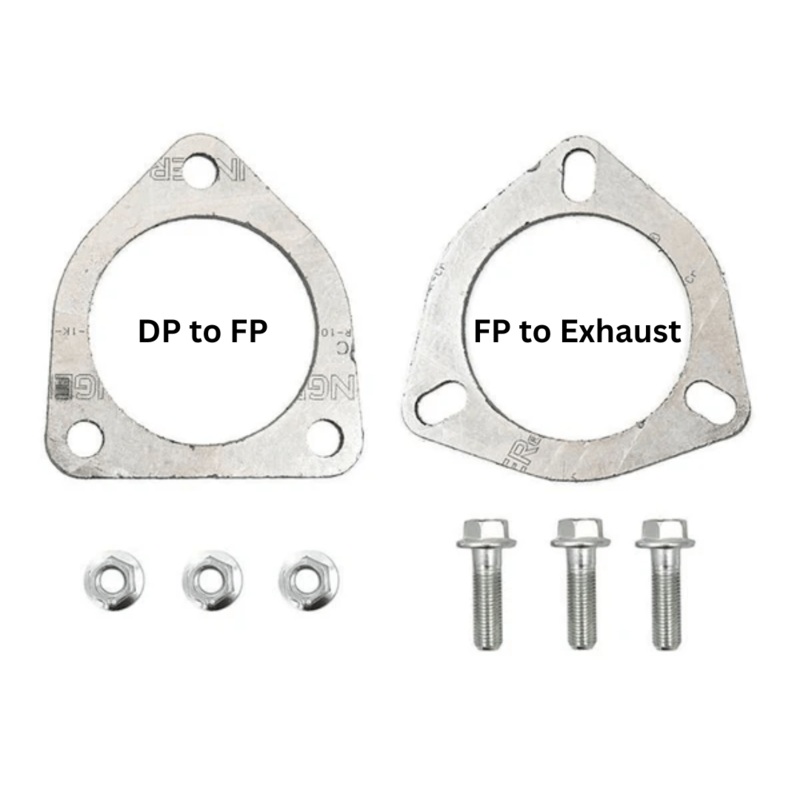 PRL Front Pipe Hardware | 17-21 Civic Type R FK8
