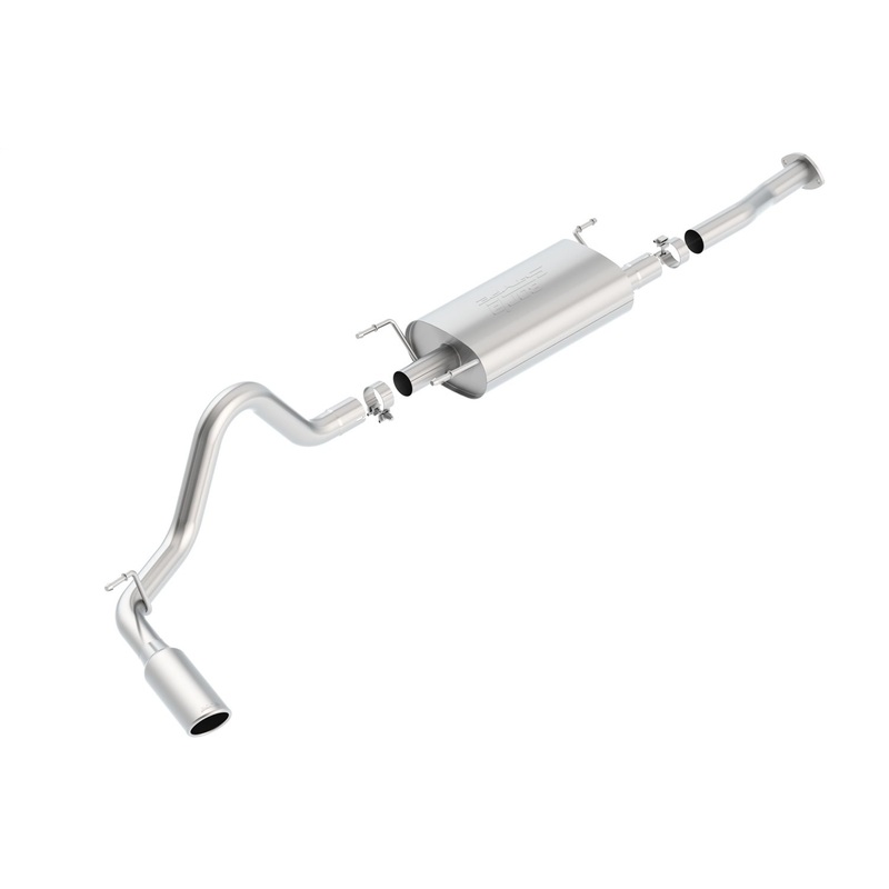 Borla Cat-Back Exhaust System – S-Type | 2016-2020 Toyota Tacoma Crew Cab Pickup 3.5L (140680)