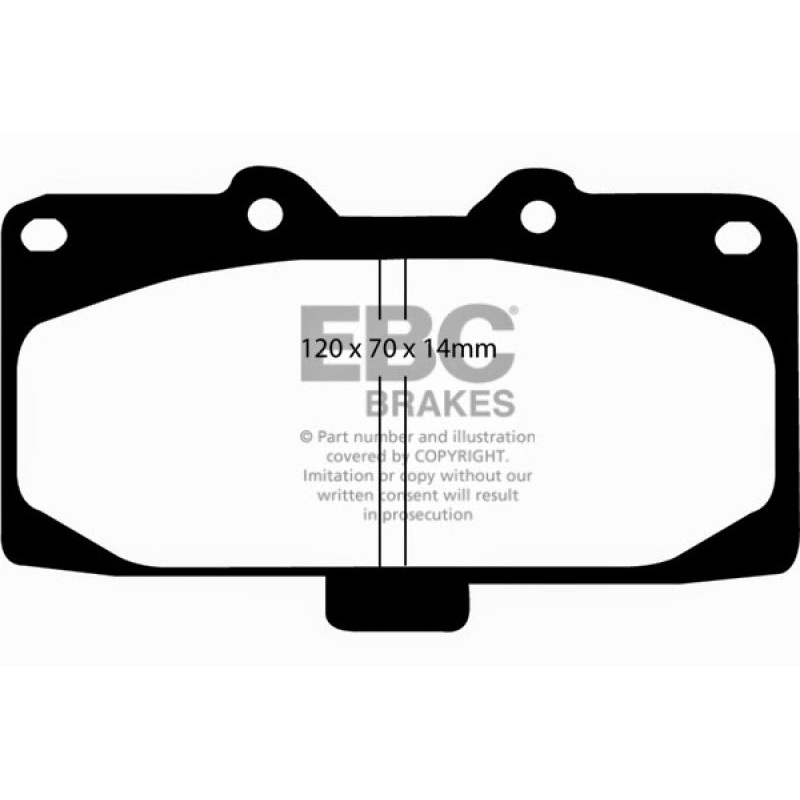 EBC brake Ultimax2 brake Pads