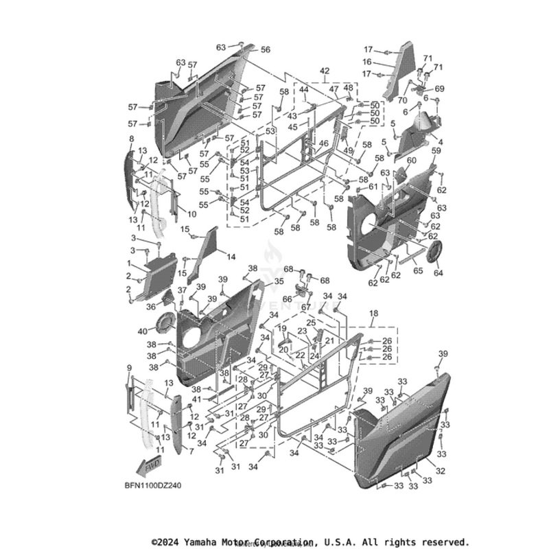 Side Cover 2 by Yamaha