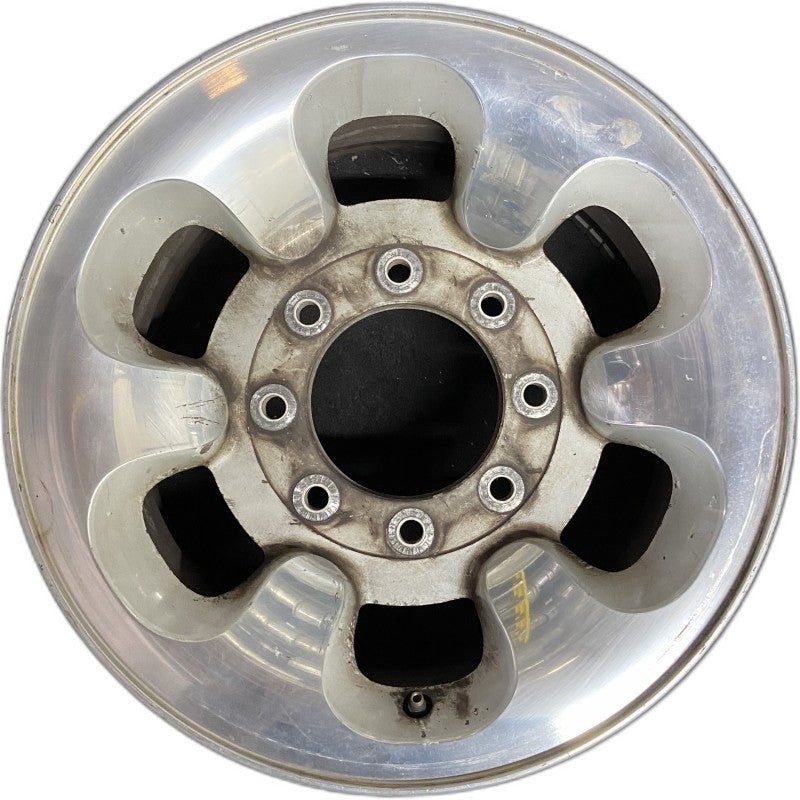 16″ FORD F250SD PICKUP 99-00 16×7 SRW aluminum 6 D shaped holes Original OEM Wheel Rim