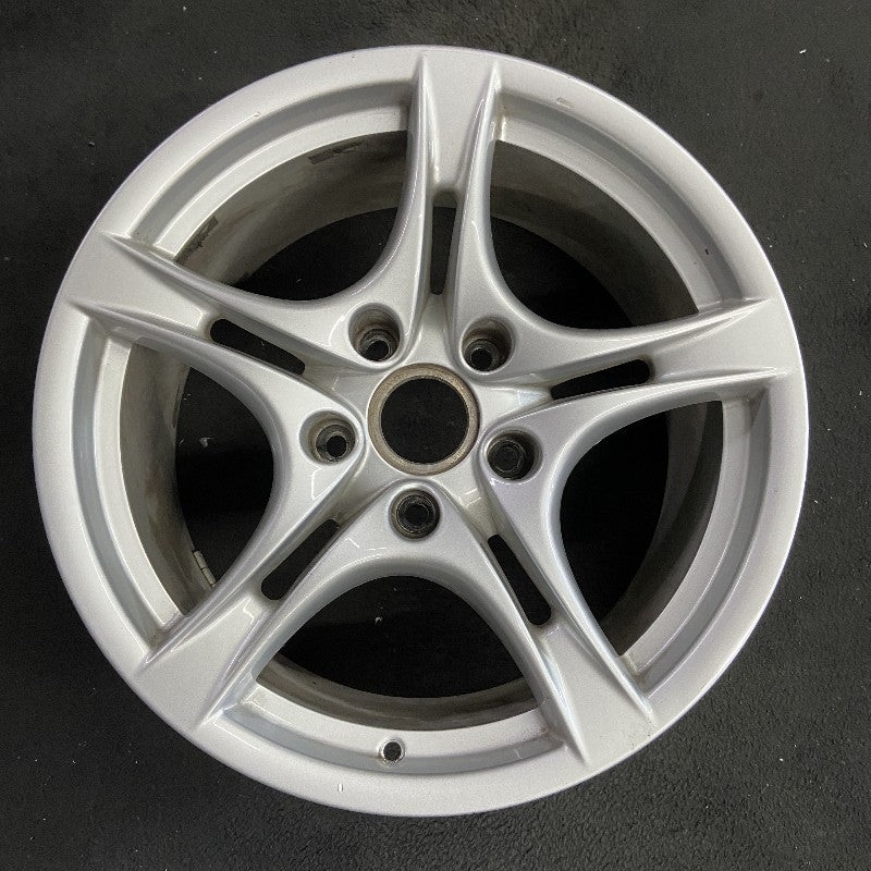 18″ PORSCHE BOXSTER 09-12 18×9 5 spoke rectangle slots Original OEM Wheel Rim